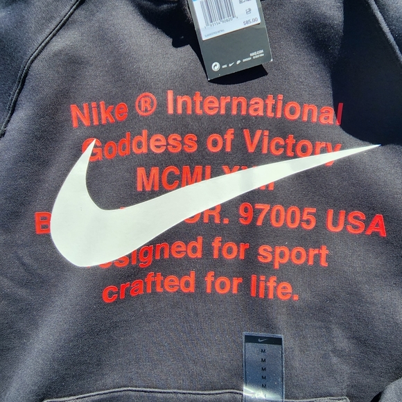 NWT NIKE Mens Swoosh for Life Pullover Hoodie Sweatshirt Sz. Medium - Picture 8 of 9